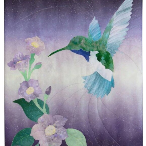 McKenna Ryan Emerald Valley “Hummingbird” Applique Quilt Sewing Pattern Uncut FF - Picture 1 of 6